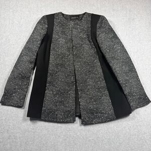 Lafayette 148 Plaid Tweed Jacket Size 10 EUC